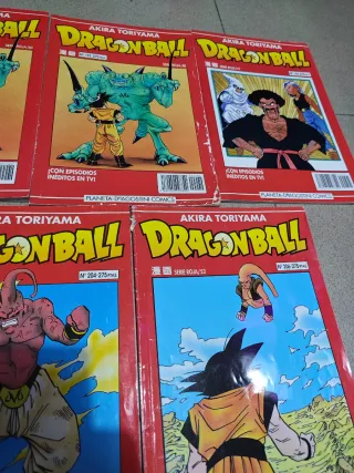 Pack cómics dragón ball serie roja amarilla azul