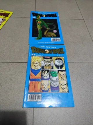 Pack cómics dragón ball serie roja amarilla azul