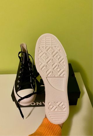 Converse Botas Negras Plataforma