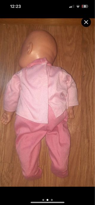 Muñeca Nenuco rosa con hada
