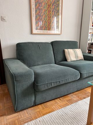 Sofá KIVIK 2 plazas verde
