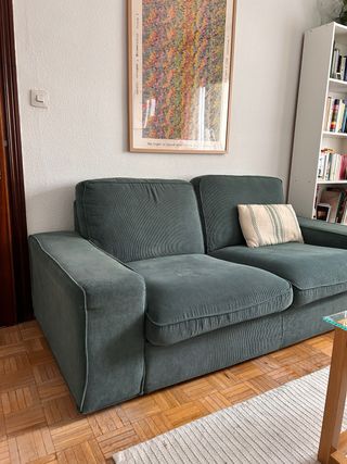 Sofá KIVIK 2 plazas verde