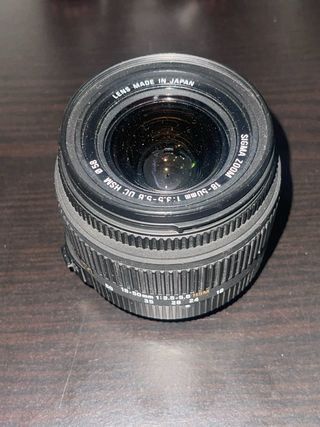 Objetivo Sigma 18-50mm f/3.5-5.6 HSM NIKON