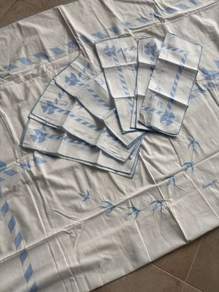 Set 2 Tovaglie + 12 Tovaglioli