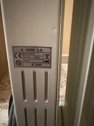 Aquecedor Solac 2000W