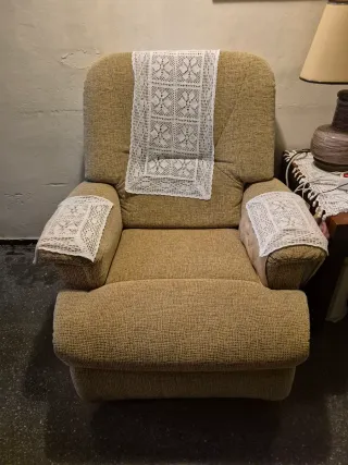 Conjunto 4 sillones individuales tela