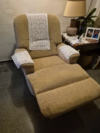 Conjunto 4 sillones individuales tela