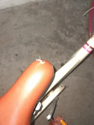 Bicicleta BTWIN color crema 16"