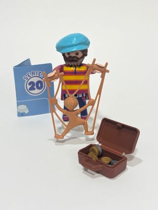 PLAYMOBIL Marioneta de call Serie 20