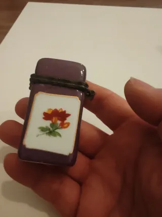 Mini scatola portagioie in porcellana