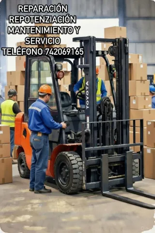 SERVICIO Y MANTENIMIENTO DE CARRETILLAS ELEVADORAS