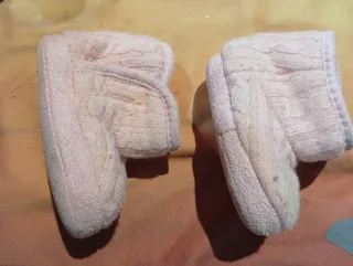 Scarpine bimba rosa invernali