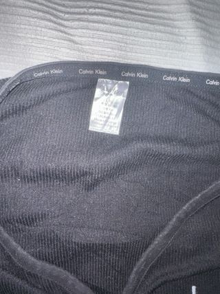 Calvin Klein Men's Black Long Sleeve EU M