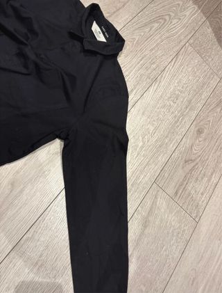 Camisa Negra H&M Easy Iron