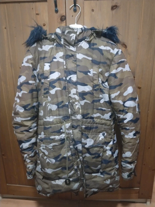 Chaqueta Cortavientos Militar Mujer