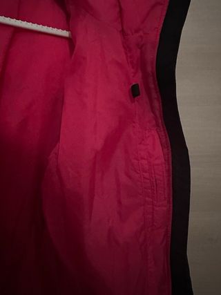 Chaqueta Columbia Negra y Rosa