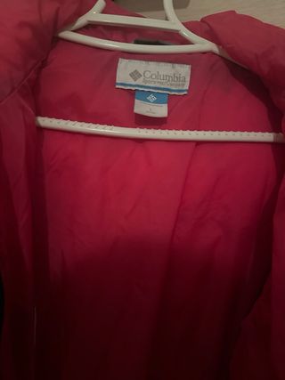 Chaqueta Columbia Negra y Rosa