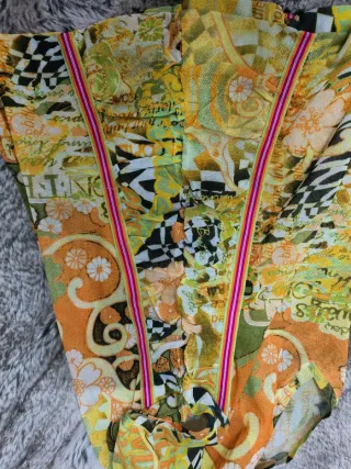 Camiseta Vintage Y2K Estampada Talla M