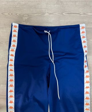 Pantalón Kappa Vintage 80s Azul Naranja