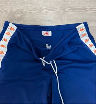 Pantalón Kappa Vintage 80s Azul Naranja