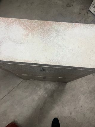 Zapatero Vintage Beige/Dorado