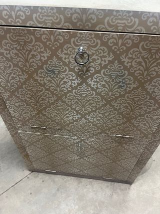 Zapatero Vintage Beige/Dorado