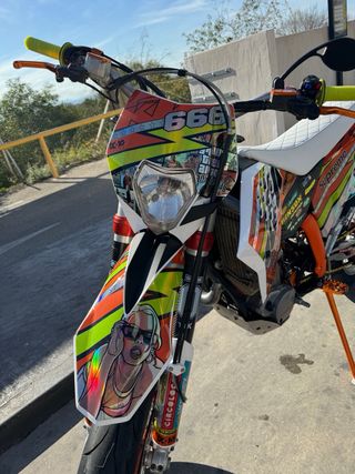 KTM EXC R 530 2010 SUPERMOTARD nueva 4h en rodaje