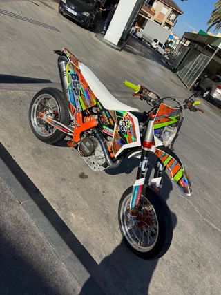 KTM EXC R 530 2010 SUPERMOTARD nueva 4h en rodaje