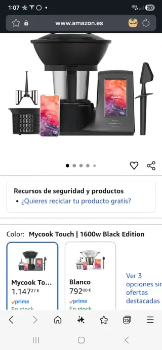 Taurus Mycook Touch Black Edition wifi