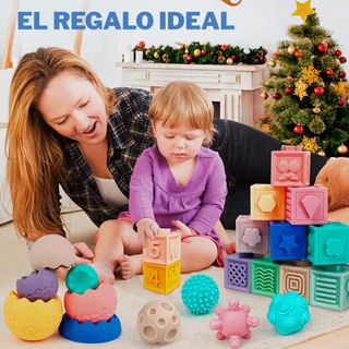Juguetes Montessori set de 22 piezas sensoriales