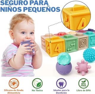 Juguetes Montessori set de 22 piezas sensoriales