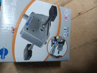 Bicicleta de aprendizaje azul