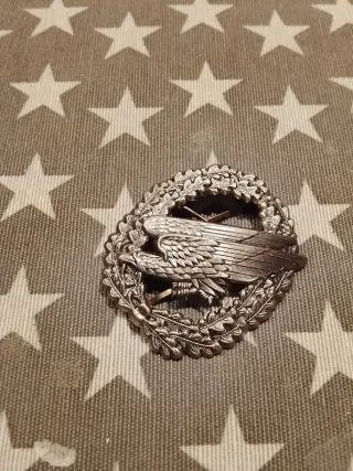 Insignia militar águila y corona de roble