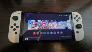 Nintendo Switch OLED Blanca