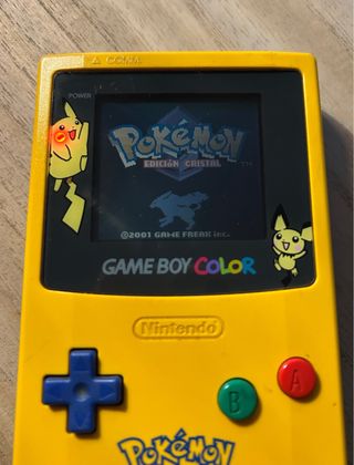 Pokemon Edición Cristal Game Boy Color