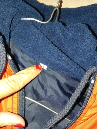 Tuta sci arancione bambina Age 6