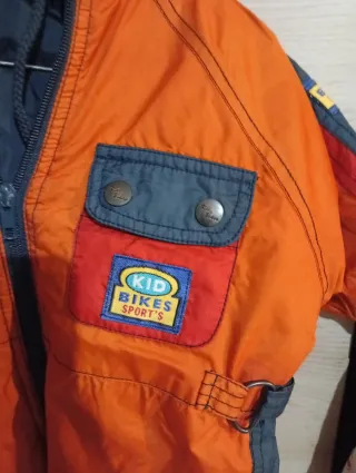 Tuta sci arancione bambina Age 6