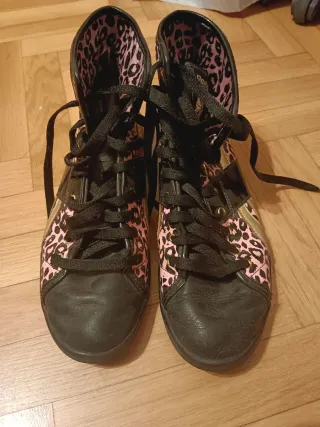 Botas deportivas Reebok leopardo vintage