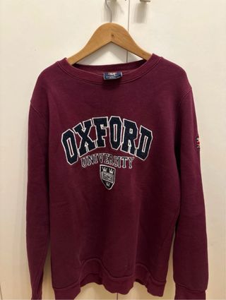 Sudadera Oxford University Roja