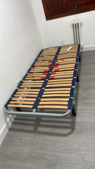 Somier metálico y de madera