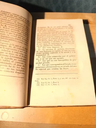derecho civil y penal año 1843 La Serna