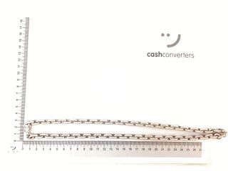 cadena plata 925mm con piedra con circonita 30cm