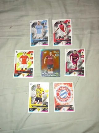 Cartas Futbol Mach Attax Tops