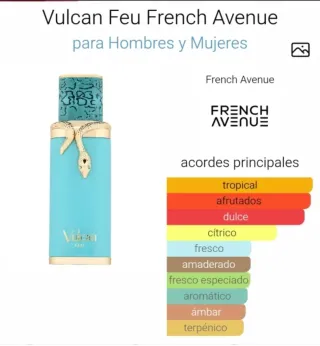 VULCAN FEU French Avenue Perfume