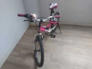 Bicicleta Coleur 20 pulgadas. Blanco y Rosa