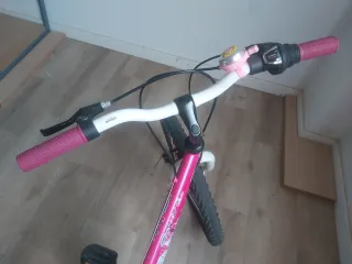 Bicicleta Coleur 20 pulgadas. Blanco y Rosa