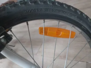 Bicicleta Coleur 20 pulgadas. Blanco y Rosa