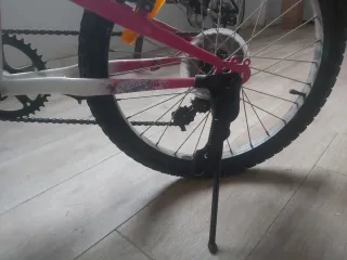 Bicicleta Coleur 20 pulgadas. Blanco y Rosa