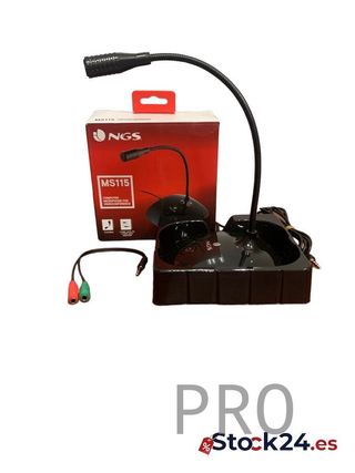 NGS MS115 - Micrófono de Sobremesa