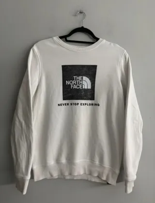 Sudadera The North Face Niño Blanca